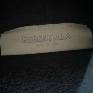 Fear of God Essentials relaxed hoodie ‘stretch limo’